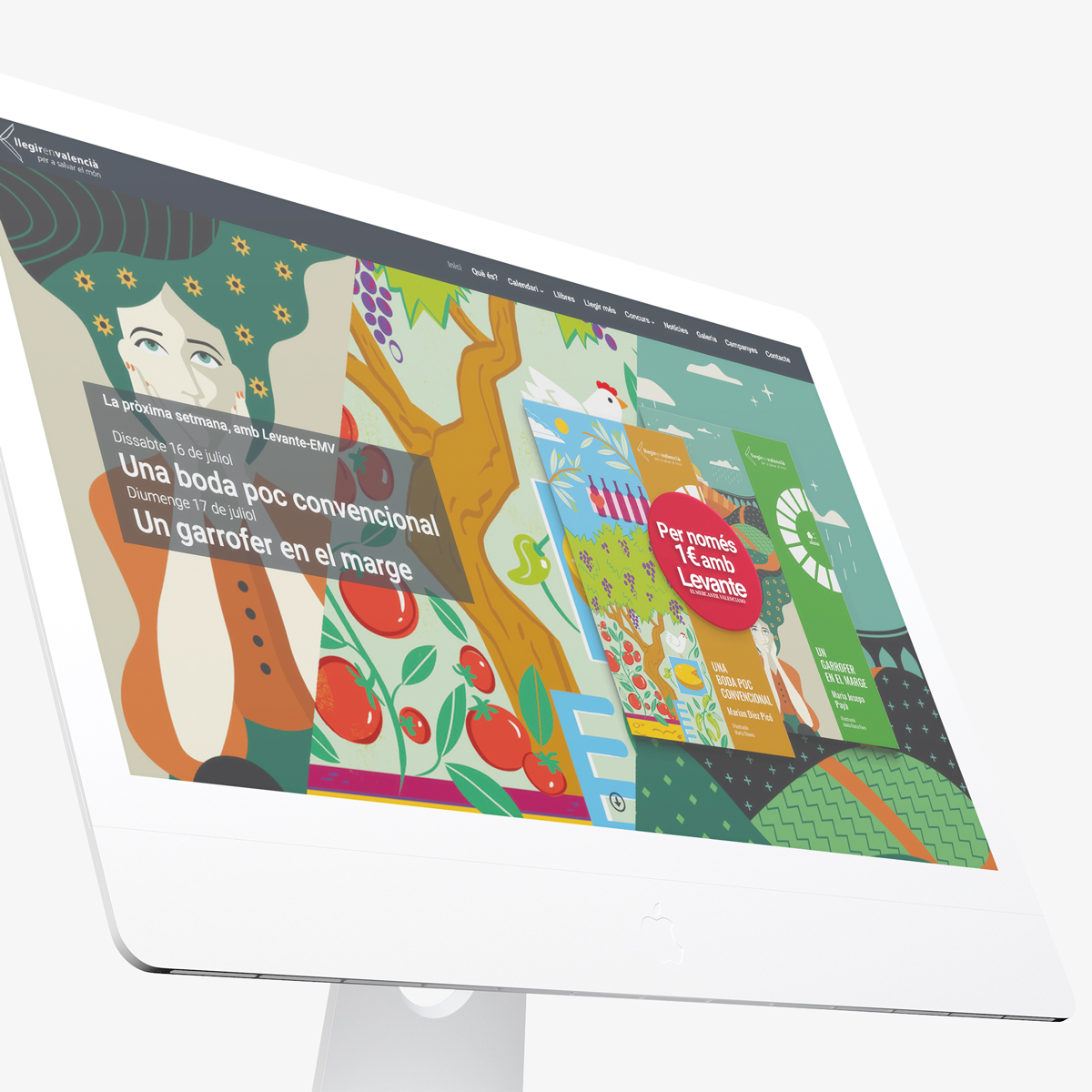 Un año más, Nat Estudi se hace cargo de la campaña de comunicación online del proyecto de fomento lector «Llegir en valencià» de la Fundació Bromera per al Foment de la Lectura.