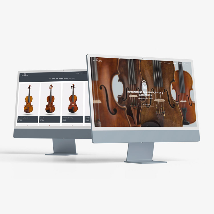 Diseño y programación para el proyecto de comunicación web realizado para Alomusic, con el que inauguramos el nuevo CMS para la gestión de contenidos web que hemos desarrollado recientemente.