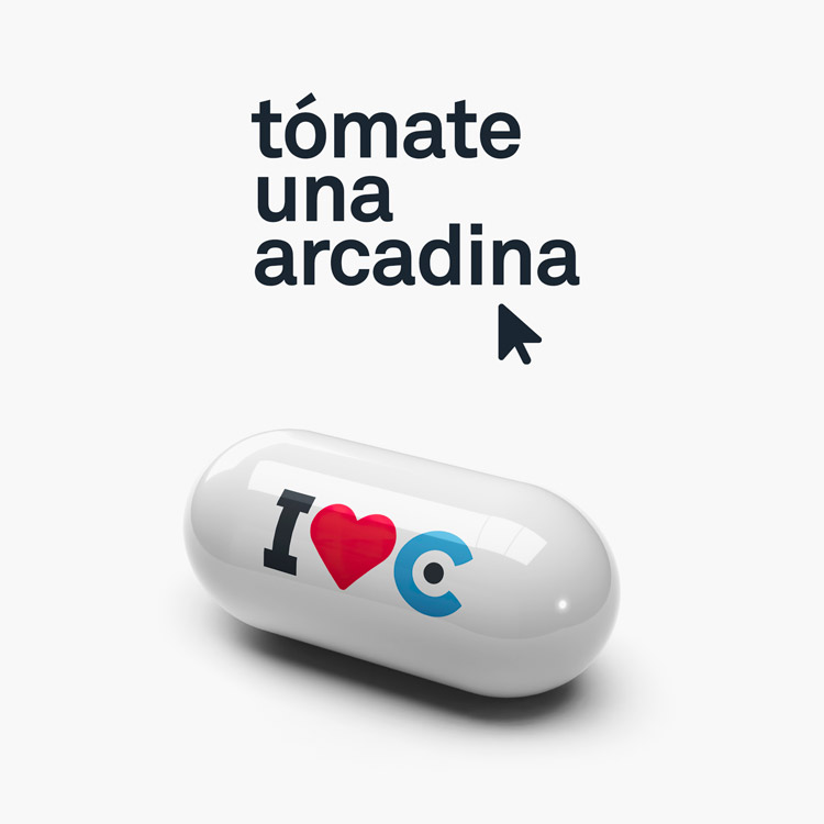 Campaña online Arcadina 2023.