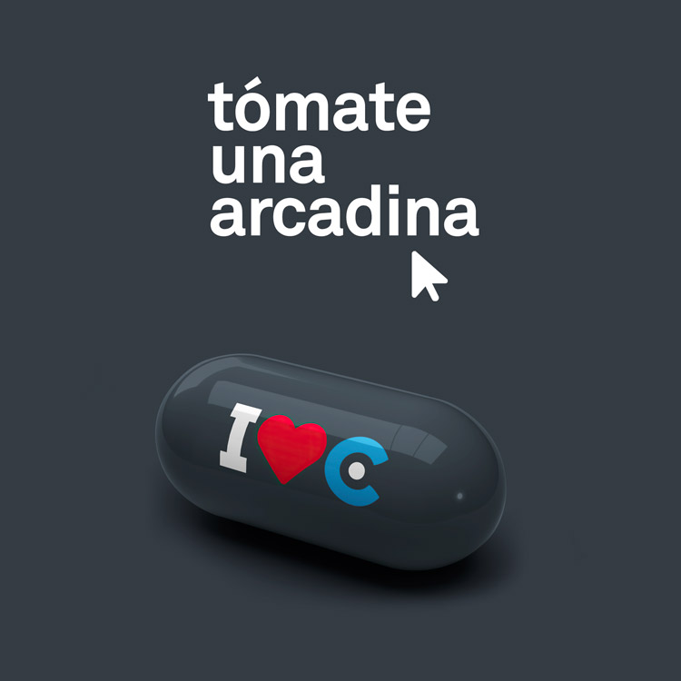 Campaña online Arcadina 2023.