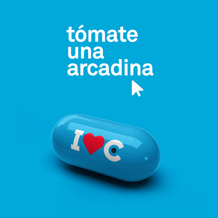 Campaña online Arcadina 2023.