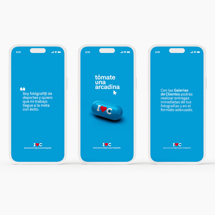 Campaña online Arcadina 2023.