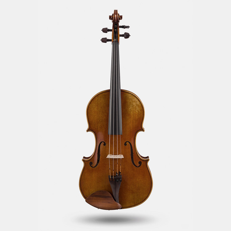 Frontal de una viola.