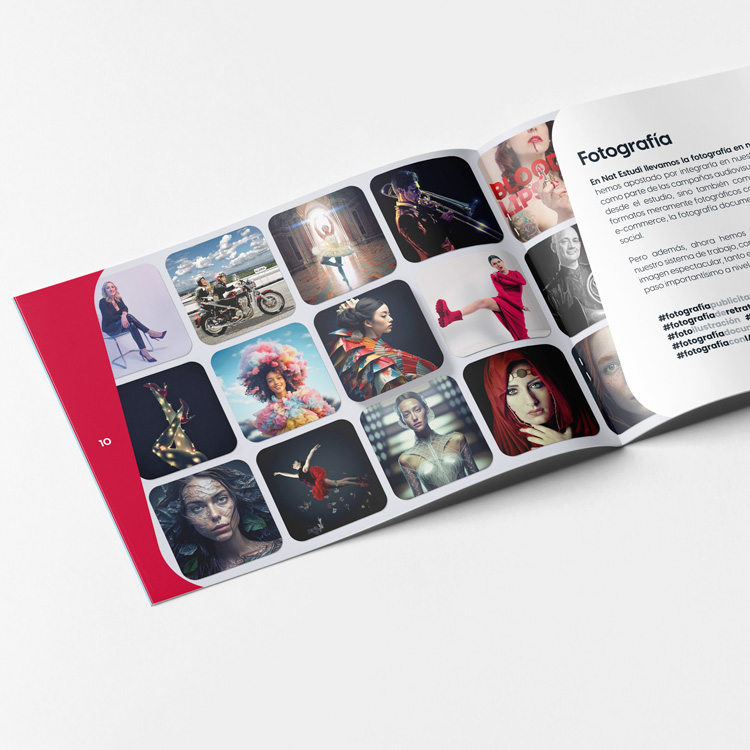 Catálogo impreso de Nat Estudi.