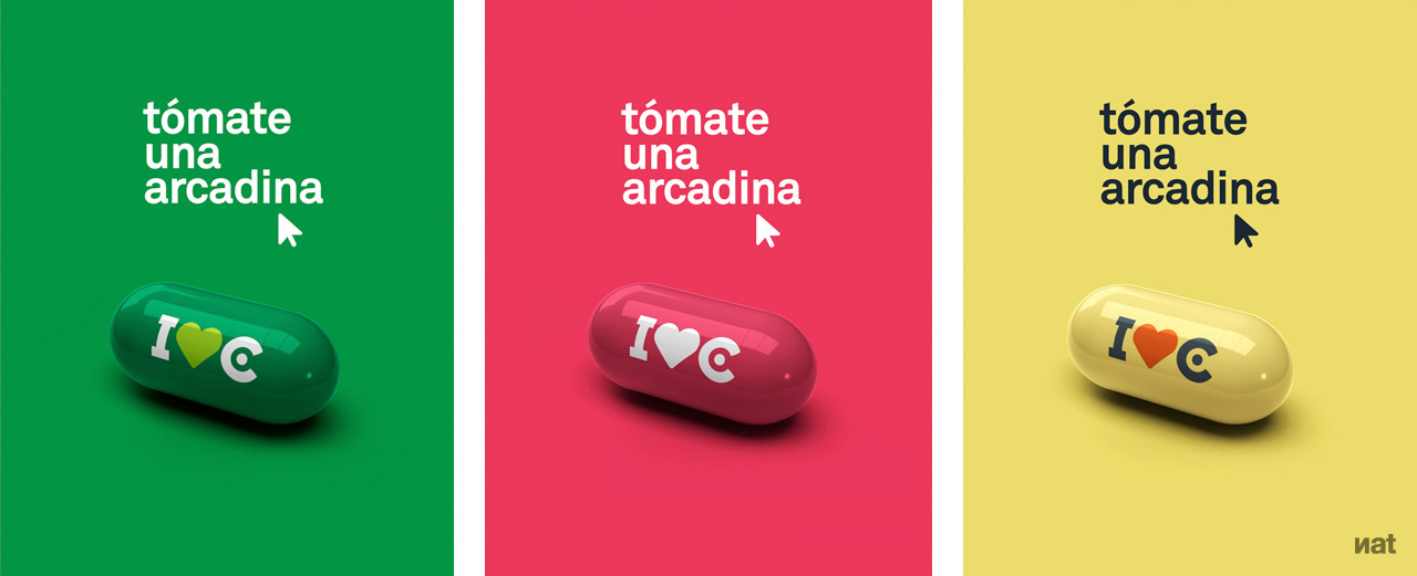 Campaña comercial "Tómate una arcadina". 2023