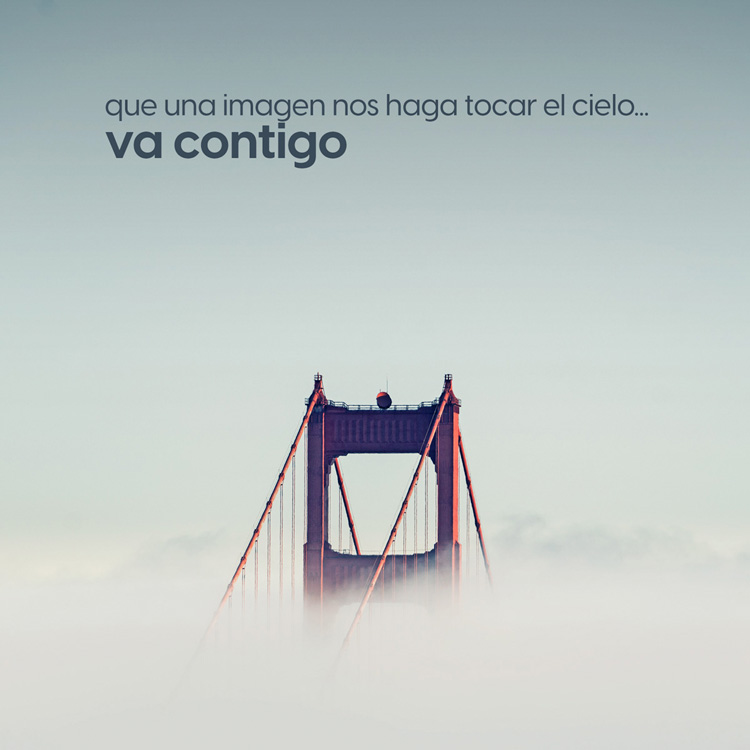 Campaña comercial 2022: "Va contigo. Va con nosotros". Publicación slider para el feed de Instagram.