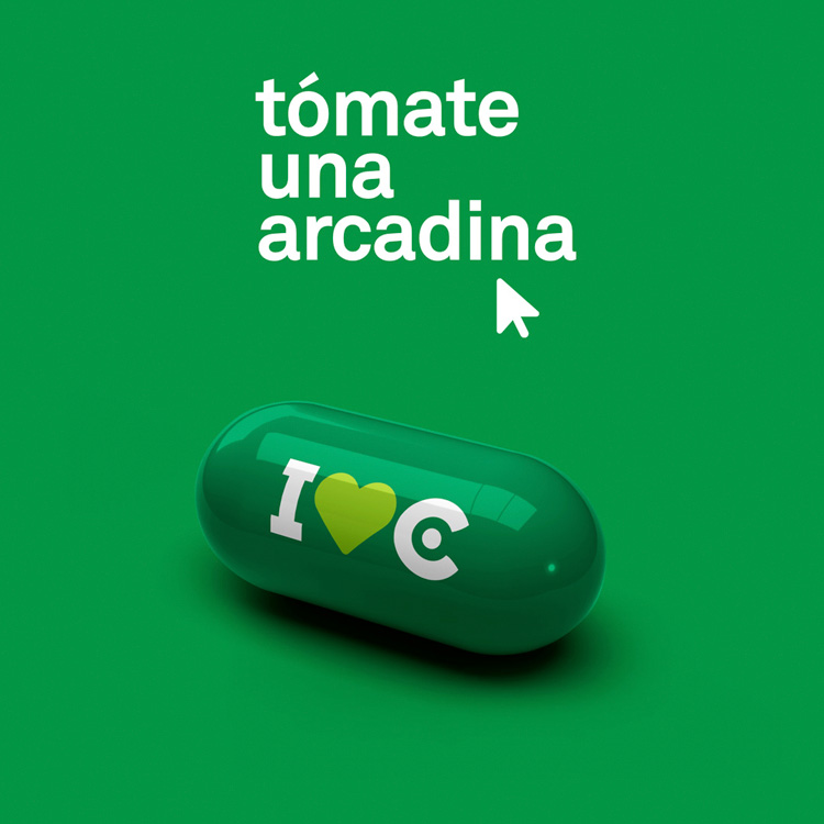 Campaña comercial 2023: "Tómate una arcadina". Publicación slider para el feed de Instagram.