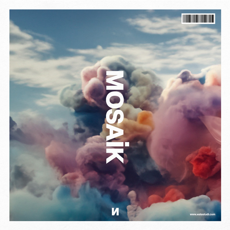 Mosaik Magazine. Diseño de contraportada original.