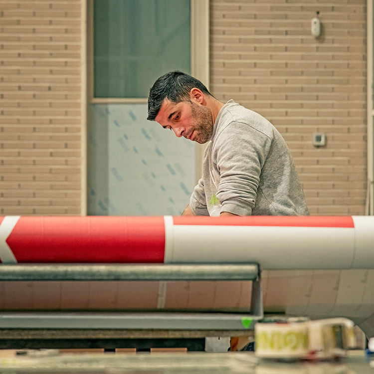 Fotografía de las instalaciones de Imagina.