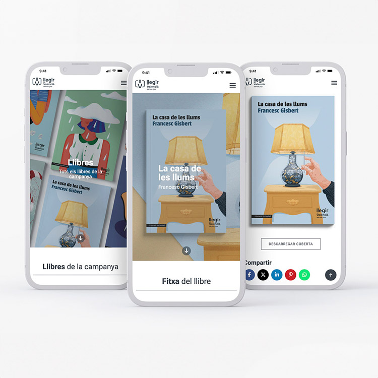 'Llegir en Valencià. Sense por'. Proyecto web.
