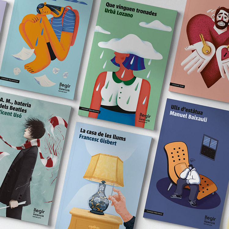 'Llegir en Valencià. Sense por'. Contenidos visuales para web.