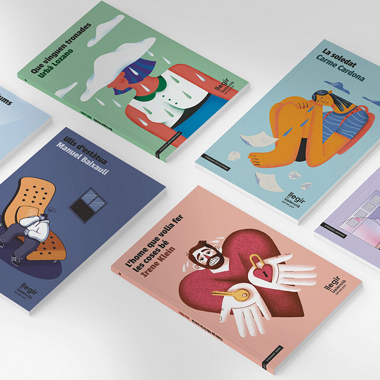 'Llegir en Valencià. Sense por'. Contenidos visuales para web.