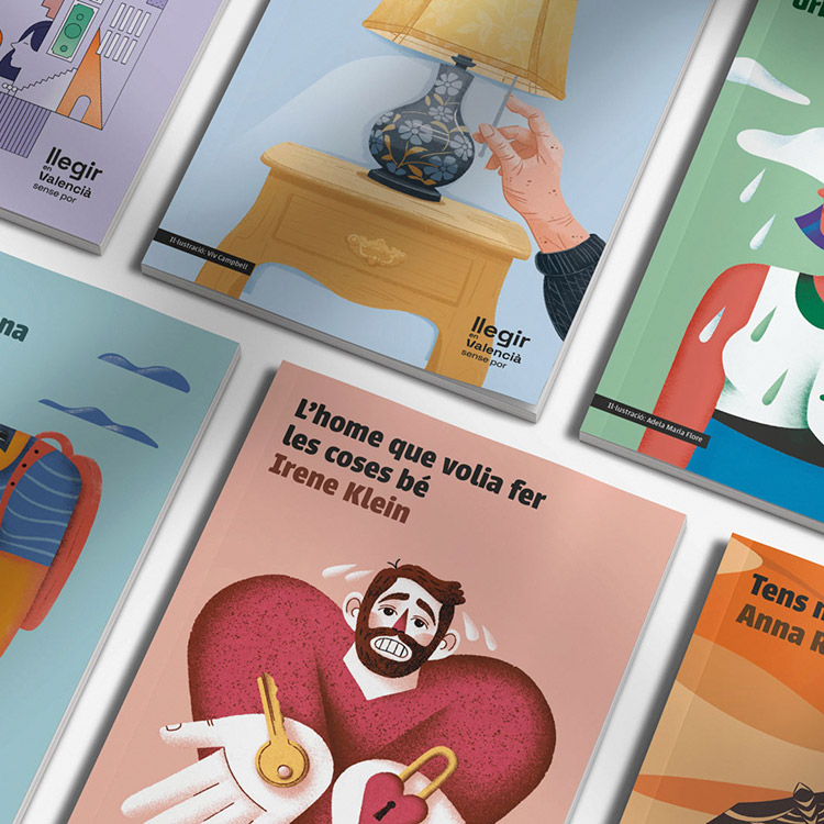 'Llegir en Valencià. Sense por'. Contenidos visuales para web.