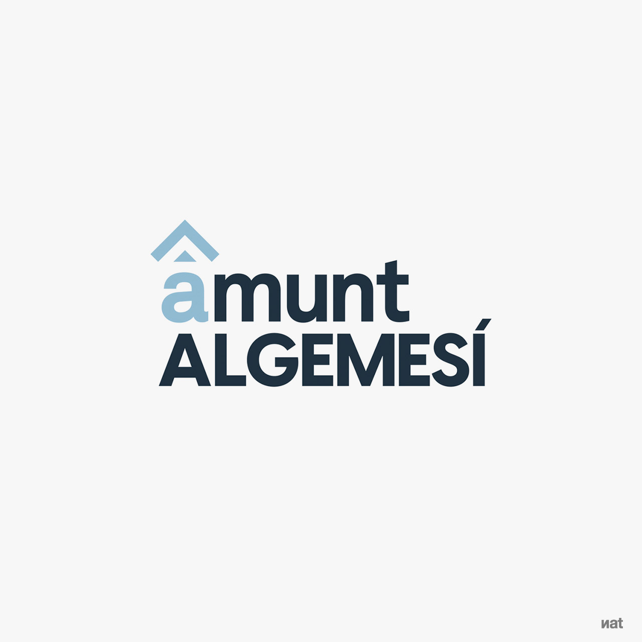 "Amunt Algemesí". Logotipo principal.