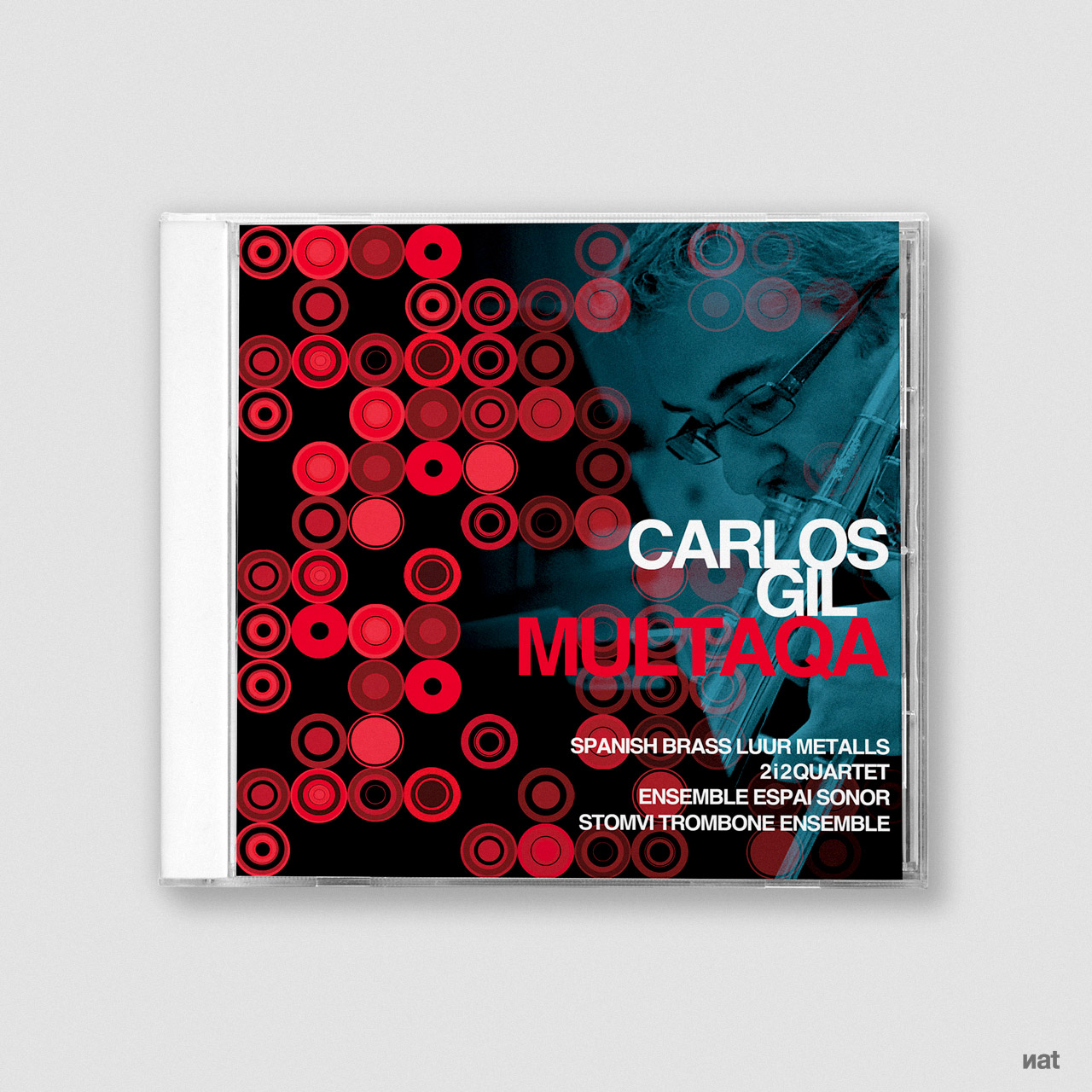 Diseño y fotografía para el disco CD 'Multaqa' de Carlos Gil.