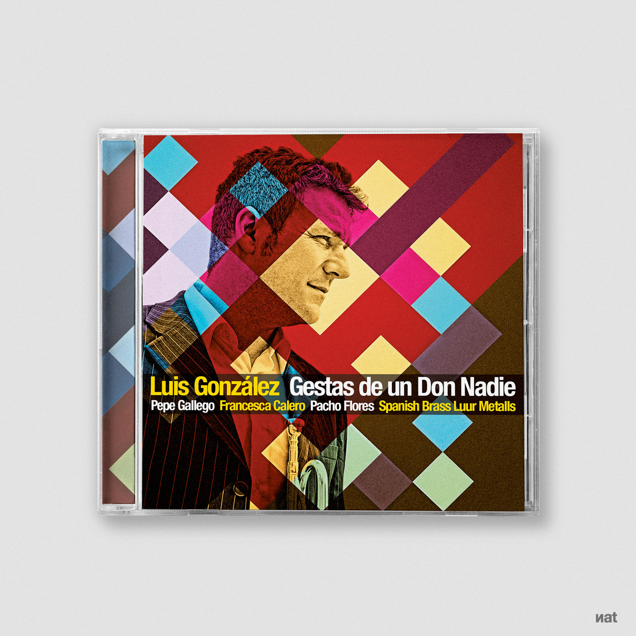 Fotografía y diseño para el disco 'Gestas de un Don Nadie' de Luis González.