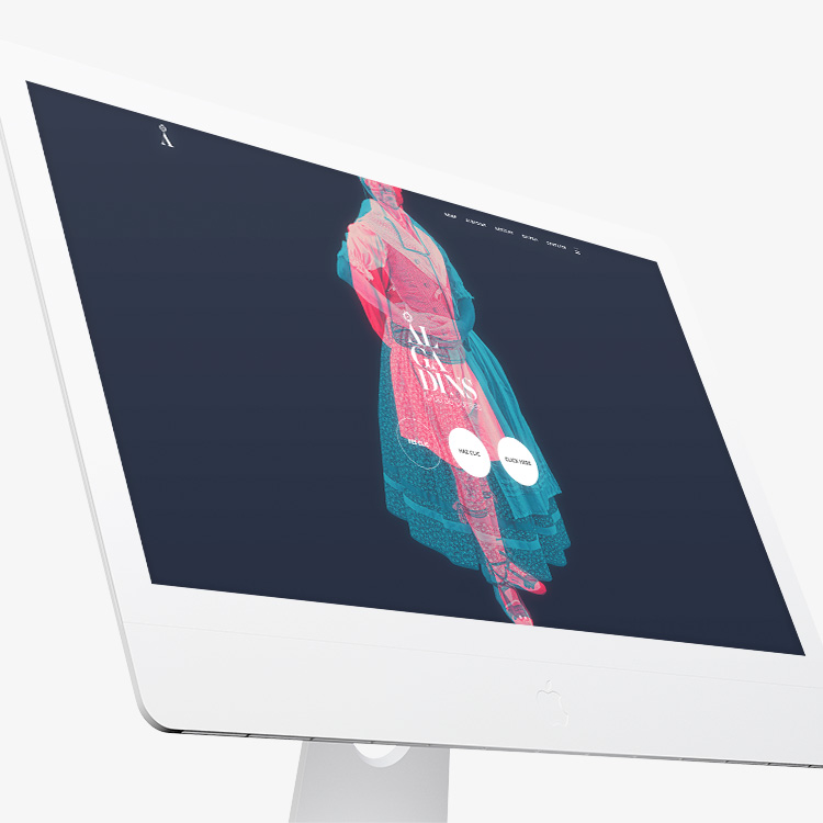 Proyecto de comunicación web para Algadins Grup de Danses.
