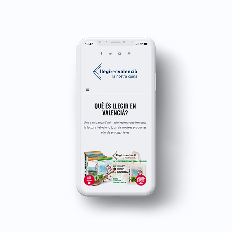 'Llegir en Valencià. La Nostra Cuina'.