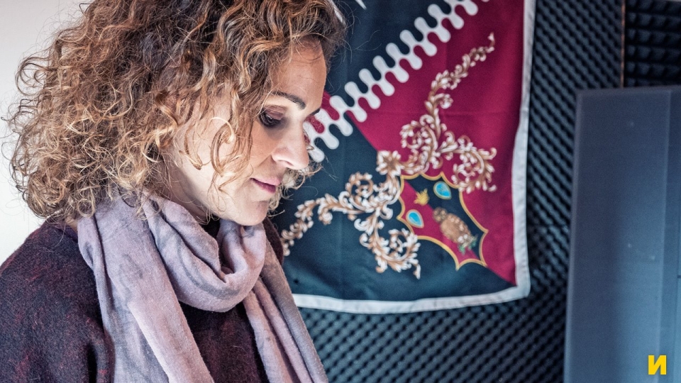 Gravació veu en off per a 'La benvinguda a casa'