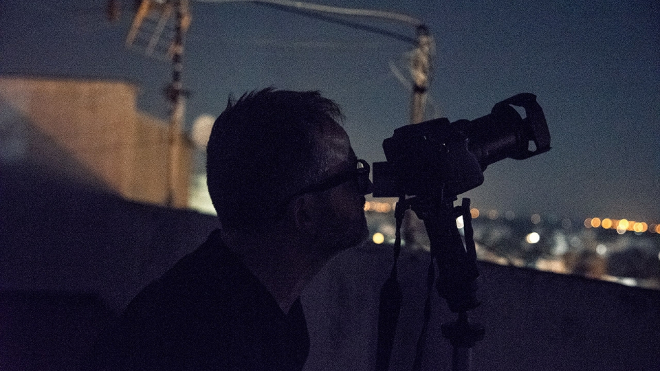 Seguiment i gravació de l'eclipsi de lluna 2018