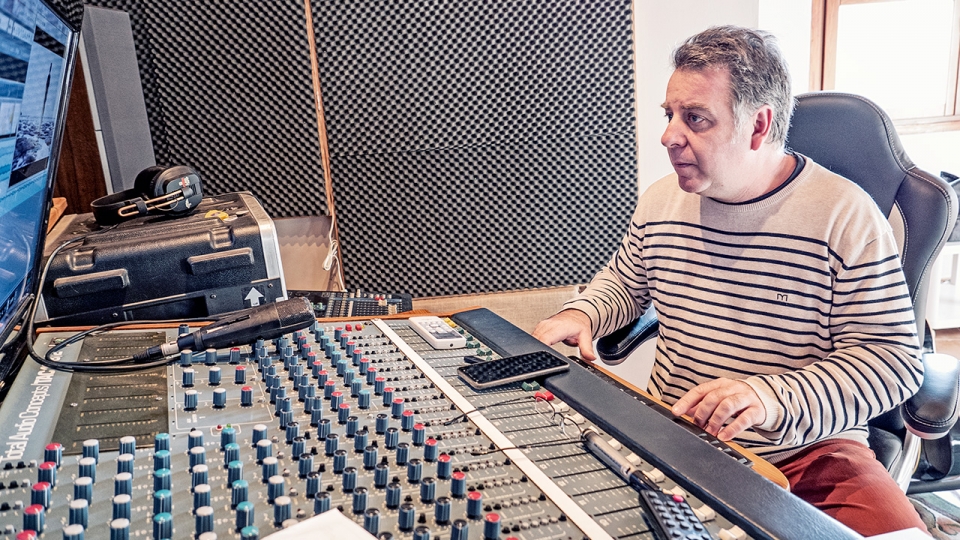 Gravació de veu en off per a Arcadina