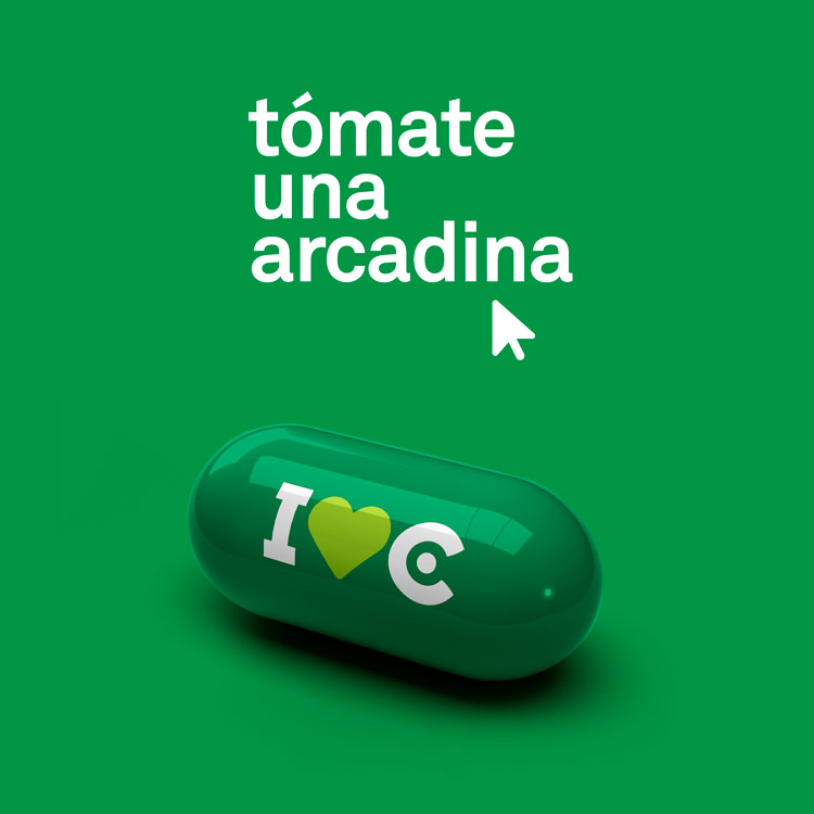 Campaña online Arcadina 2023.