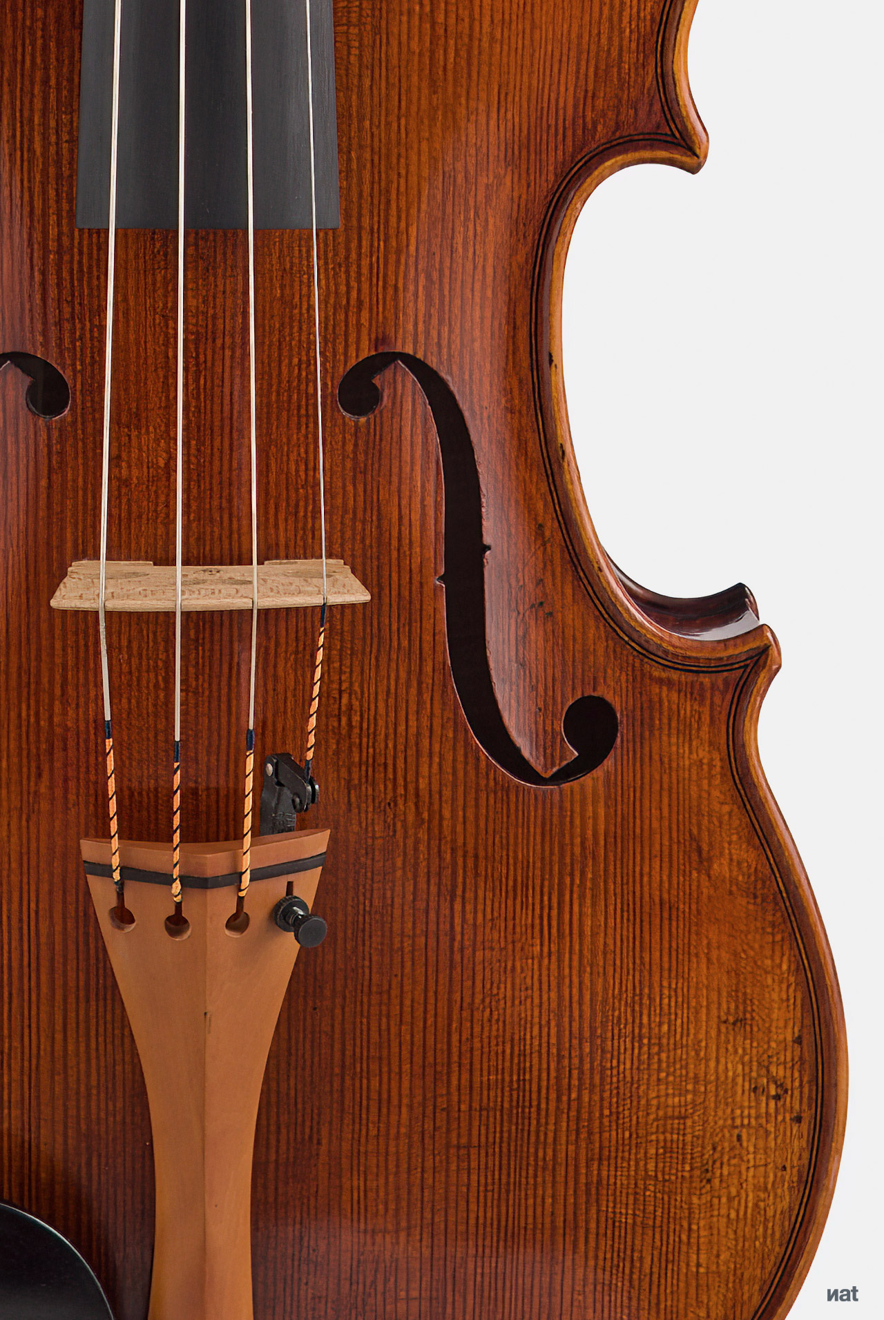 Detalle de un violín