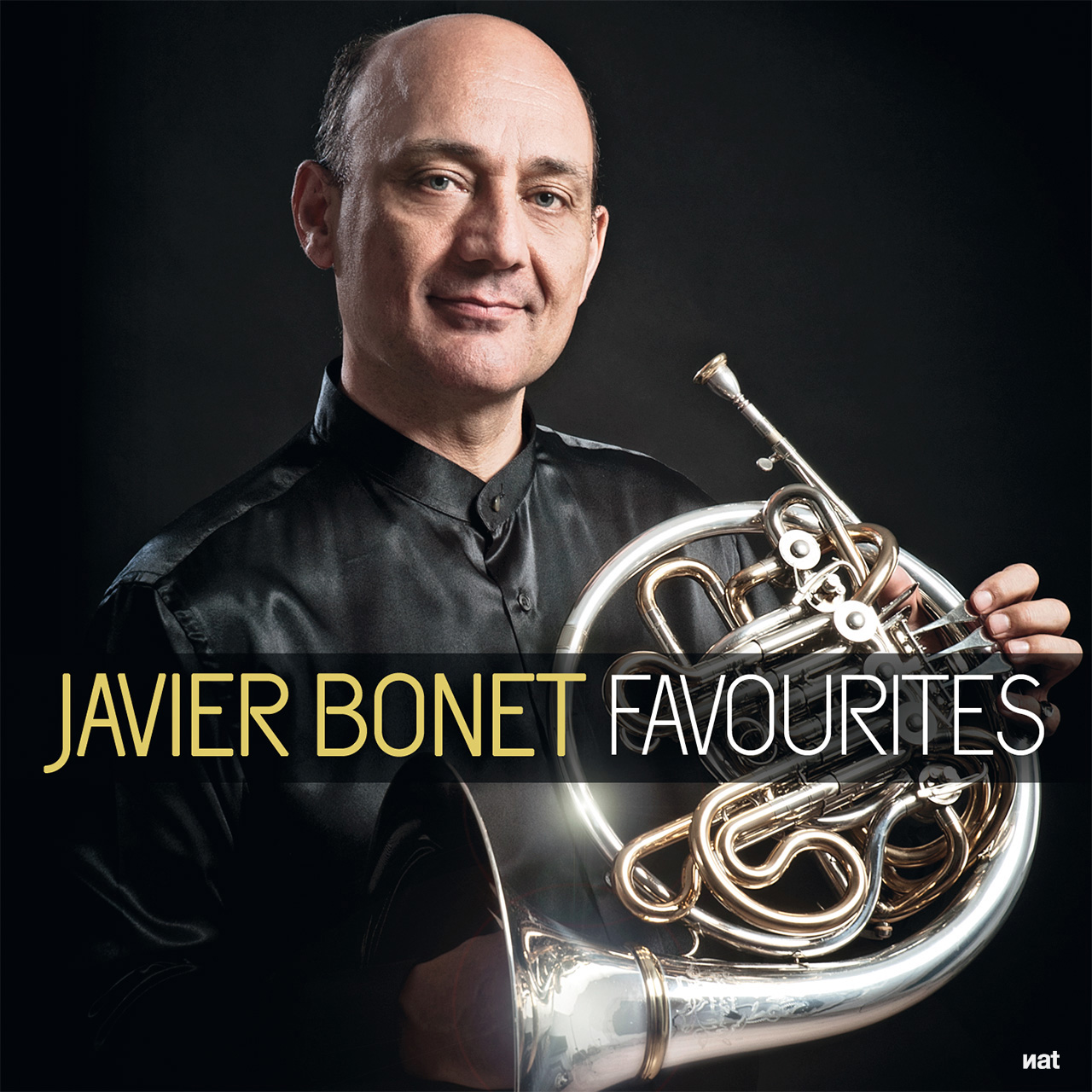 Diseño para el disco CD 'Favourites' del trompista Javier Bonet. Diseño: Nat Gutiérrez. Bernat Gutiérrez.